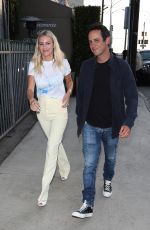 MORGAN STEWART Out for Dinner with a Friend at Giorgio Baldi in Santa Monica 08/20/2022