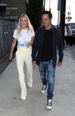 MORGAN STEWART Out for Dinner with a Friend at Giorgio Baldi in Santa Monica 08/20/2022