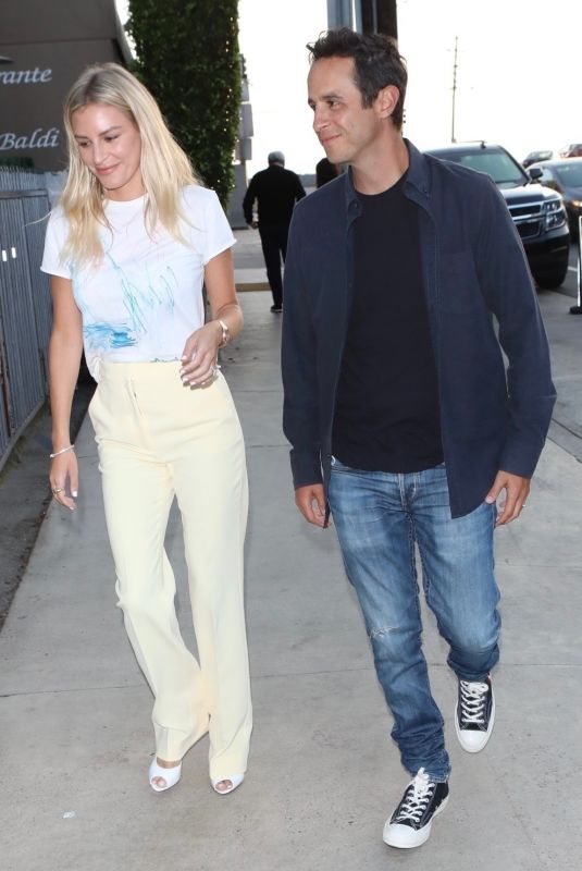 MORGAN STEWART Out for Dinner with a Friend at Giorgio Baldi in Santa Monica 08/20/2022