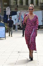 MYLEENE KLASS Arrives at Global Radio in London 08/19/2022