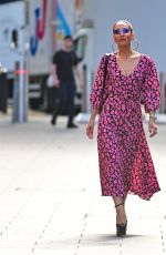 MYLEENE KLASS Arrives at Global Radio in London 08/19/2022