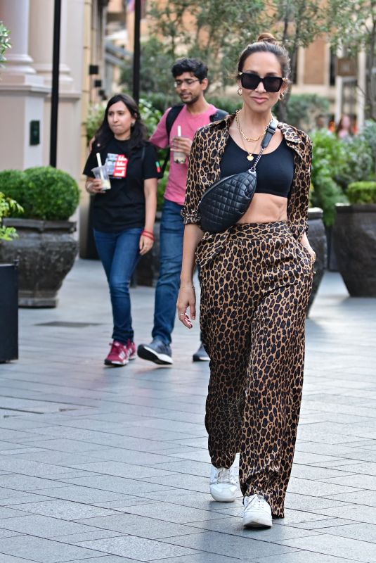 MYLEENE KLASS Arrives at Global Radio in London 08/20/2022
