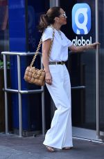 MYLEENE KLASS Arrives at Smooth FM Radio in London 08/09/2022