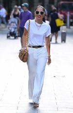 MYLEENE KLASS Arrives at Smooth FM Radio in London 08/09/2022