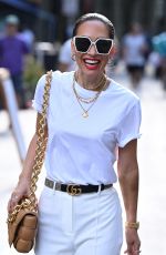 MYLEENE KLASS Arrives at Smooth FM Radio in London 08/09/2022