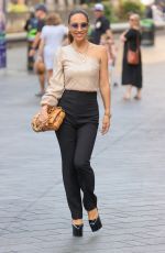 MYLEENE KLASS Arrives at Smooth Radio 08/21/2022