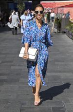 MYLEENE KLASS Arrives at Smooth Radio in London 08/05/2022