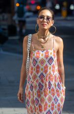 MYLEENE KLASS Leaves Global Radio Studios in London 08/10/2022