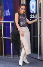 MYLEENE KLASS Leaves Smooth Radio in London 08/12/2022