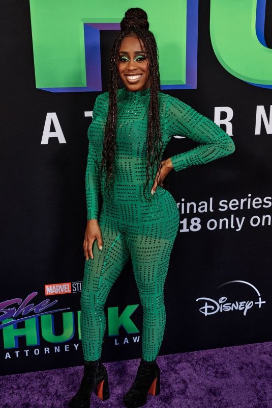 NAOMI at She Hulk Premiere at El Capitan Theater in Los Angeles 08/15/2022