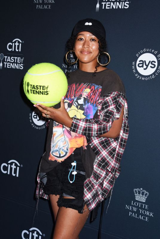 NAOMI OSAKA at Citi Taste of Tennis Event in New York 08/25/2022