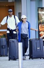 NAOMI SCOTT and Jordan Spence Leaves Cairns 08/06/2022