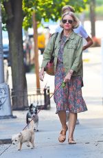 NAOMI WATTS Out with Her Dog in New York 08/26/2022