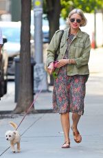 NAOMI WATTS Out with Her Dog in New York 08/26/2022