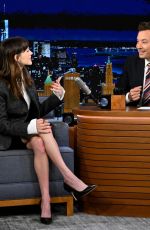 NATALIA DYER at Tonight Show Starring Jimmy Fallon in New York 08/11/2022
