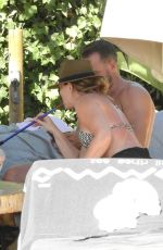 NATASHA HAMILTON in Bikini on Holiday in Marbella 08/19/2022