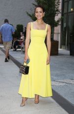 NATHALIE EMMANUEL Arrives at Her Hotel in New York 08/09/2022