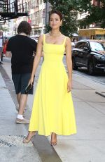 NATHALIE EMMANUEL Arrives at Her Hotel in New York 08/09/2022