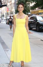 NATHALIE EMMANUEL Arrives at Her Hotel in New York 08/09/2022