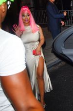 NICKI MINAJ Leaves VMA Afterparty at Moxy Hotel in New York 08/28/2022