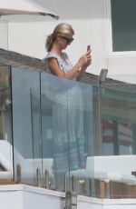NICKY HILTON at Her Balcony in Santa Monica 07/31/2022