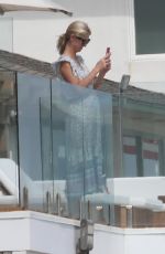 NICKY HILTON at Her Balcony in Santa Monica 07/31/2022