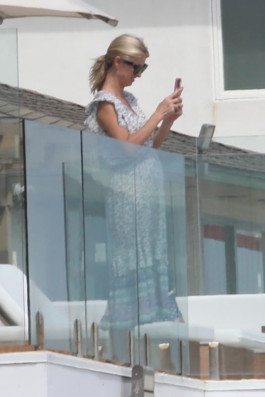 NICKY HILTON at Her Balcony in Santa Monica 07/31/2022