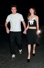 NICOLA PELTZ and Brooklyn Beckham Arrives at an Aftershow Party in West Hollywood 08/12/2022