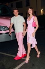NICOLA PELTZ and Brooklyn Beckham Night Out in West Hollywood 08/27/2022
