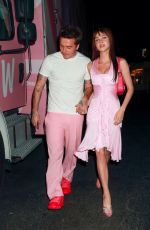 NICOLA PELTZ and Brooklyn Beckham Night Out in West Hollywood 08/27/2022