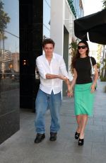 NICOLA PELTZ and Brooklyn Beckham Out for Late Lunch in Beverly Hills 08/21/2022