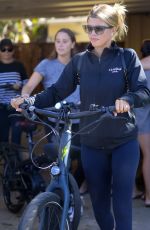 NICOLE and SOFIA RICHIE on a Bike Ride in Santa Barbara 08/07/2022