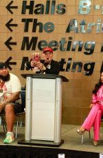 NICOLE SCHERZINGER at Press Conference for Krewe of Orpheus Parade in Los Angeles 08/22/2022