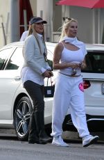 NICOLETTE SHERIDAN Out for Lunch with a Friend in Beverly Hills 08/01/2022