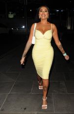 NIKITA JASMINE Arrives at Hilton Hotel Park Lane in London 08/21/2022