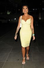 NIKITA JASMINE Arrives at Hilton Hotel Park Lane in London 08/21/2022
