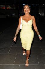 NIKITA JASMINE Arrives at Hilton Hotel Park Lane in London 08/21/2022