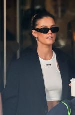NINA AGDAL Leaves Her Hotel in London 08/27/2022