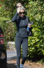 OLIVIA ATTWOOD Heading to a Gym in Cheshire 08/27/2022