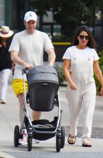 OLIVIA MUNN and John Mulaney Out with Their Baby in New York 08/04/2022