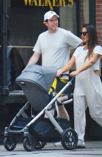OLIVIA MUNN and John Mulaney Out with Their Baby in New York 08/04/2022