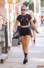 OLIVIA PONTON Out and About in New York 08/16/2022