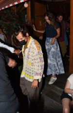 OLIVIA WILDE and Harry Styles at Rubirosa in New York 08/18/2022