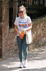 OLIVIA WILDE Out with a Friend in London 08/14/2022
