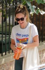 OLIVIA WILDE Out with a Friend in London 08/14/2022