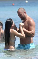 OLYMPIA VALANCE in Bikini at a Beach in Mykonos 08/01/2022