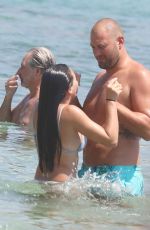 OLYMPIA VALANCE in Bikini at a Beach in Mykonos 08/01/2022