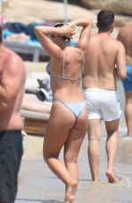 OLYMPIA VALANCE in Bikini at a Beach in Mykonos 08/01/2022