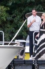 PARIS HILTON and Carter Reum on Holidays in Lake Como 08/04/2022