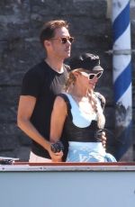 PARIS HILTON and Carter Reum on Vacation in Lake Como 08/04/2022